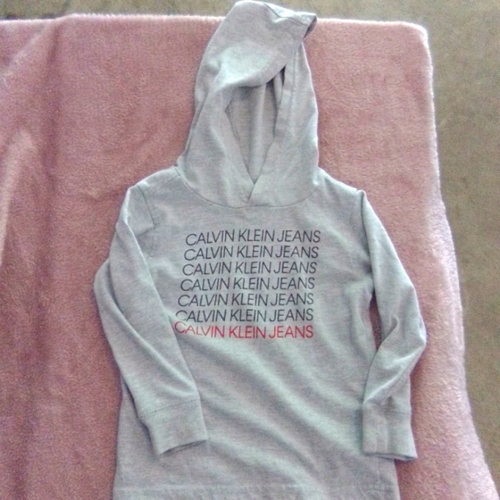 Calvin Klein Long Sleeve Toddler Shirt